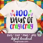 100 Days Of Cray Cray SVG