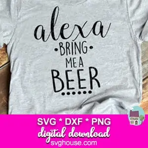 Alexa Bring Me A Beer SVG