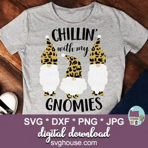Chillin With My Gnomies SVG