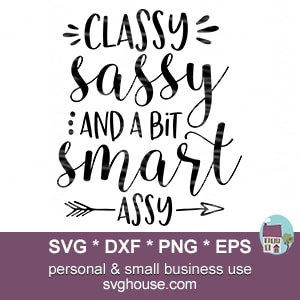 Classy Sassy And A Bit Smart Assy DXF 300. 