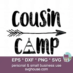 Cousin Camp SVG