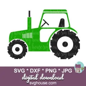 Farm Tractor SVG