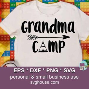 Grandma Camp SVG