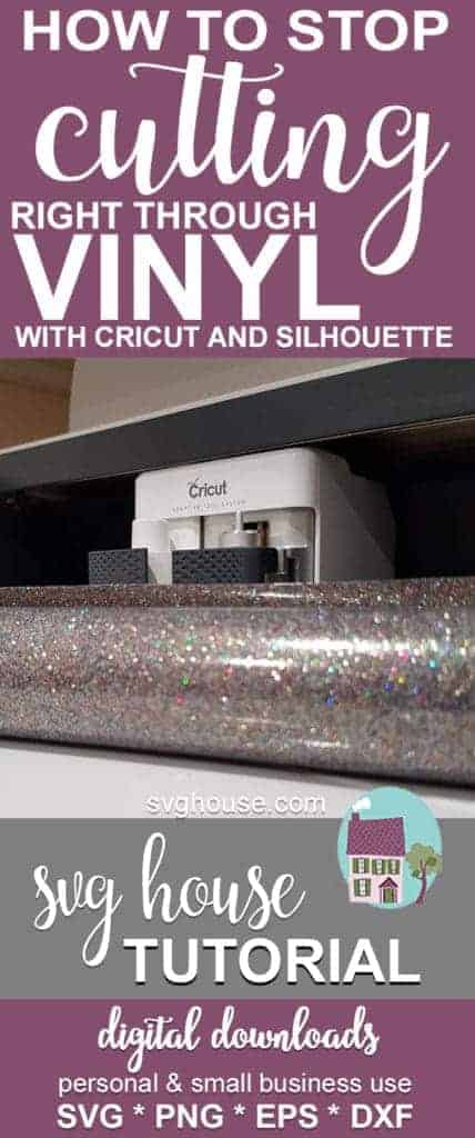 How To Stop Cutting Right Through Vinyl With Your Cricut