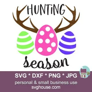 Hunting Season Easter SVG
