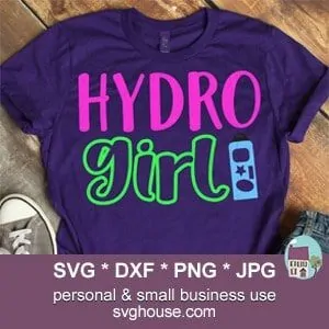 Hydro Girl SVG