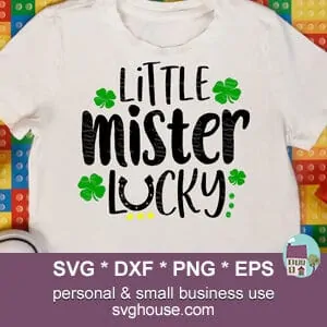 Little Mister Lucky SVG