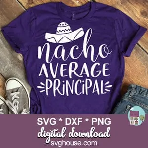 Nacho Average Principal SVG