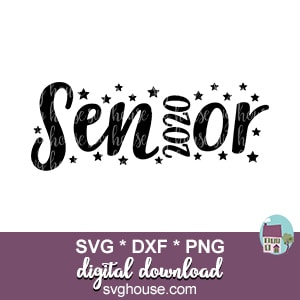 Senior 2020 SVG Files