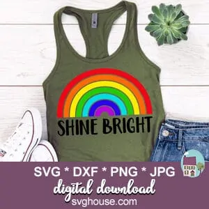 Shine Bright SVG