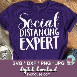 Social Distancing Expert SVG