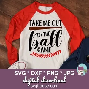 Take Me Out Svg Baseball Shirts Digital Download 