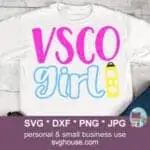 VSCO Girl SVG