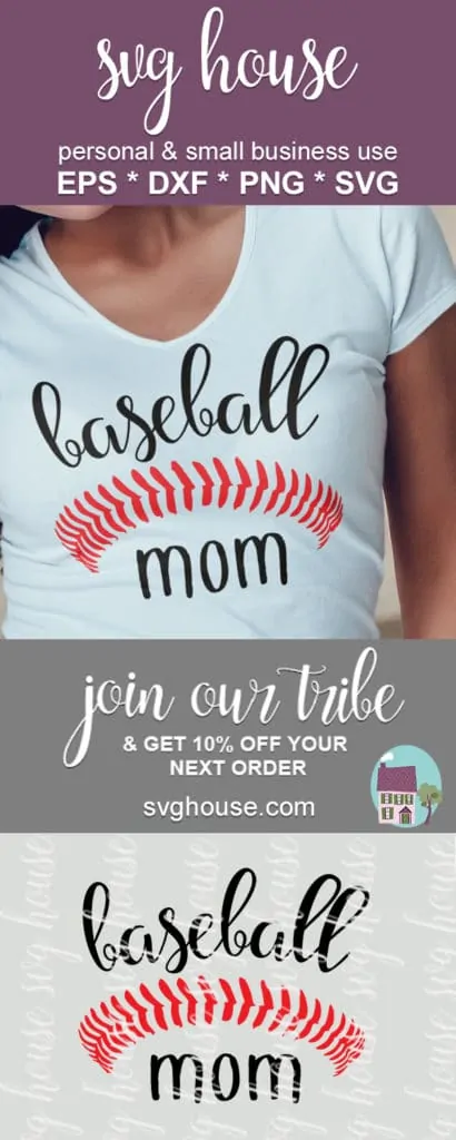 baseball mom svg saying
