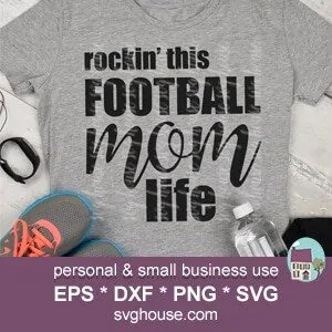 Football Mom SVG File