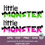 little monster svg
